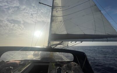 alleine auf hoher See